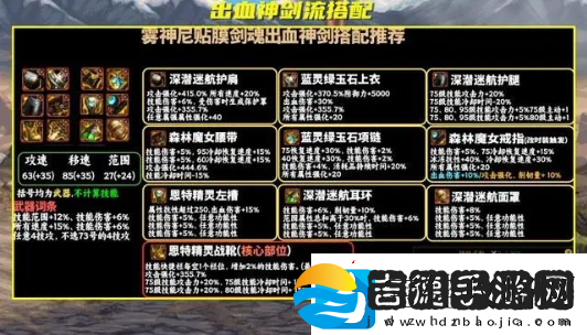 dnf雾神妮剑魂装备搭配怎么选择