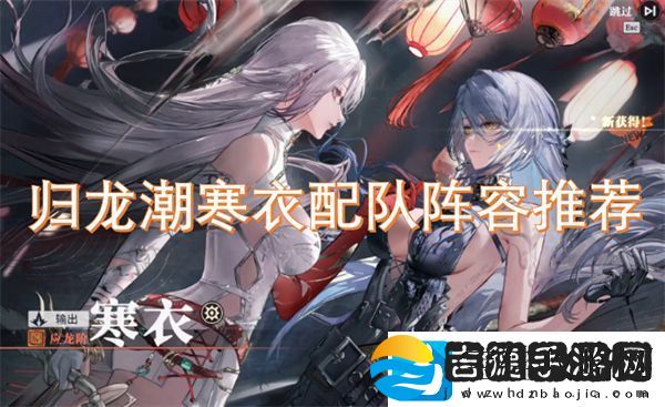 归龙潮寒衣配队阵容推荐