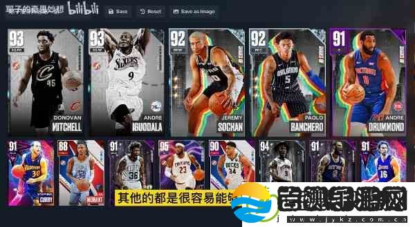 NBA2K23梦幻球队性价比阵容介绍