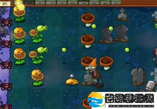 植物大战僵尸杂交版冒险模式第5关如何通关