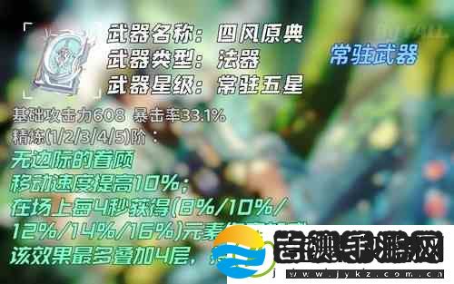 原神3.3流浪者武器介绍排行