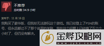 乐高地平线Steam褒贬不一