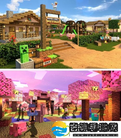 我的世界官方打造实景主题乐园