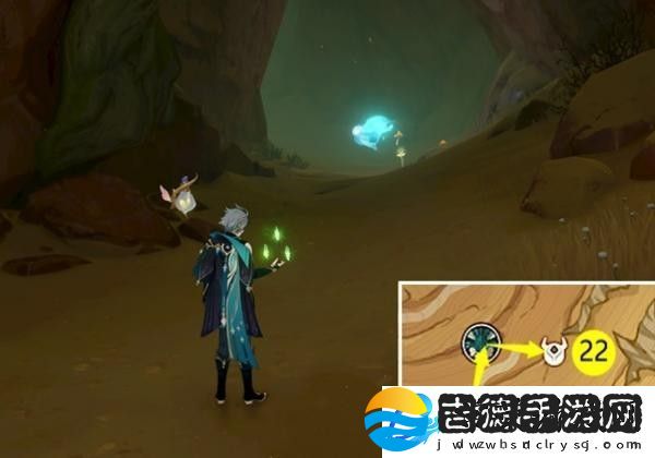 原神千壑沙地仙灵在哪