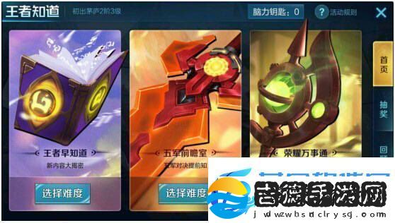 王者荣耀2018年1月王者知道题目答案详解
