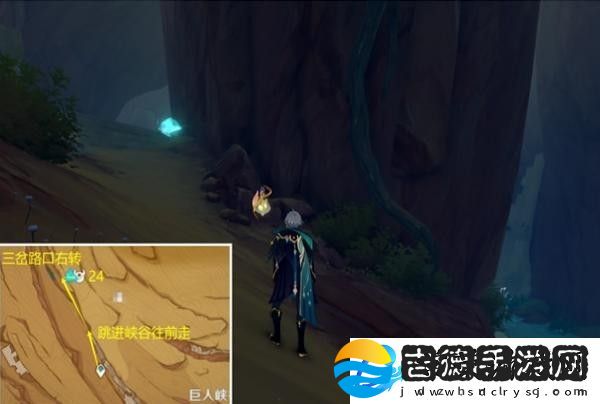 原神千壑沙地仙灵在哪