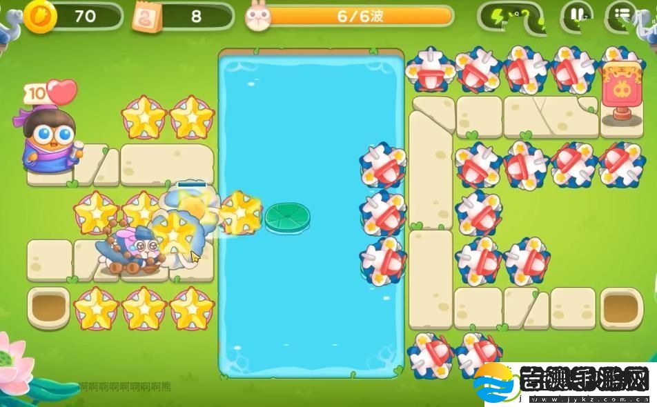 保卫萝卜4夏日垂钓3关攻略