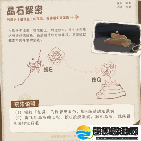 原神晶石解密攻略