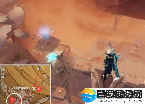 原神千壑沙地仙灵在哪