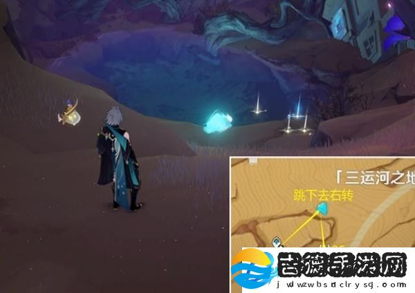 原神千壑沙地仙灵在哪