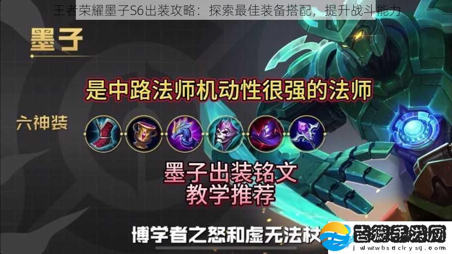 王者荣耀墨子S6出装攻略