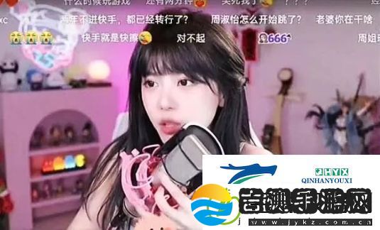 周淑怡直播间狂秀舞技