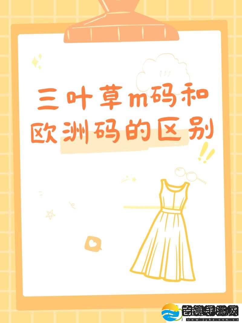 三叶草M码和欧洲码区别