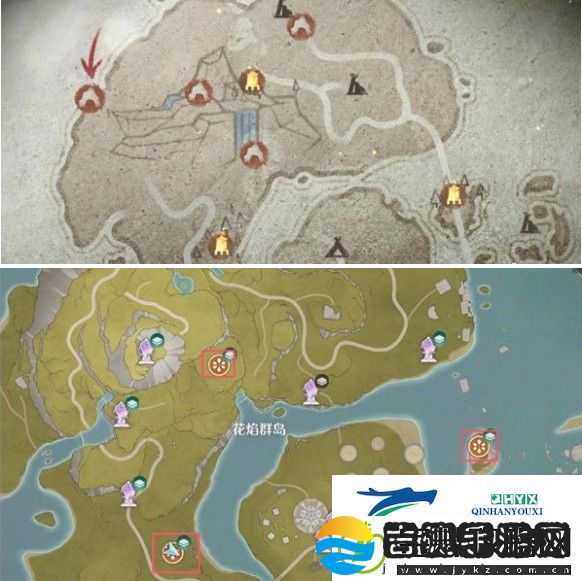 无限暖暖山后洞窟烟花位置介绍