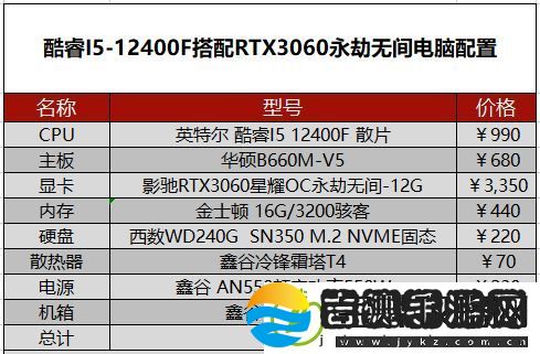 永劫无间配置要求高不高
