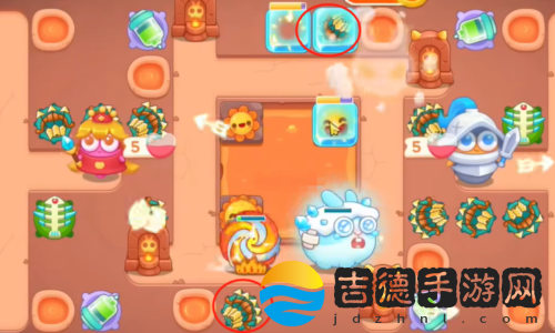 保卫萝卜4饿龙传说第57关通关攻略8