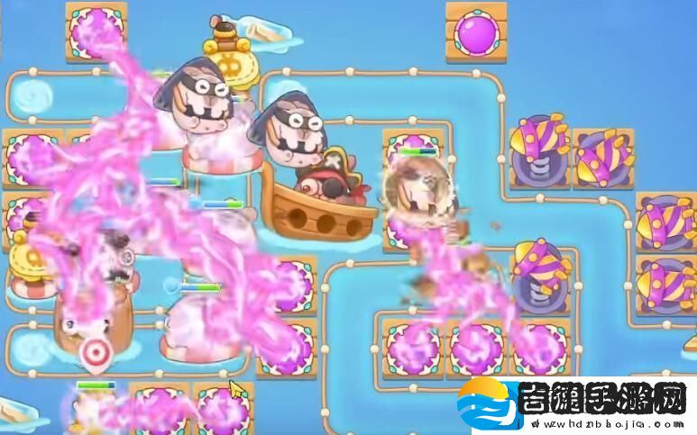 保卫萝卜4暖暖汤泉第4关怎么过