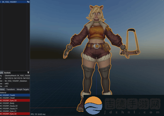 玩家拆解漫威争锋角色3D模型