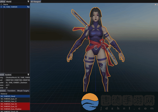 玩家拆解漫威争锋角色3D模型