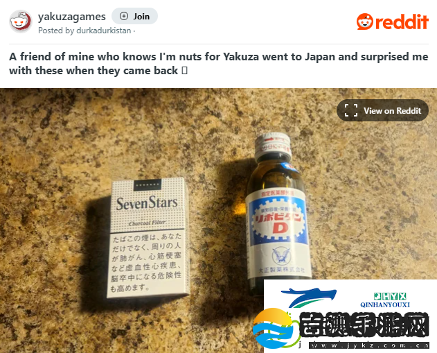 老外兴奋展示如龙联动周边