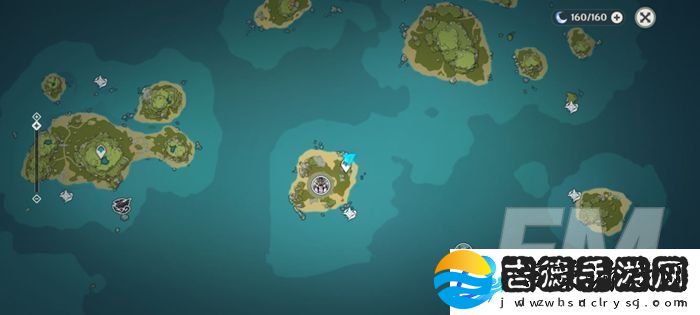 原神海中魔王角色位置信息分享
