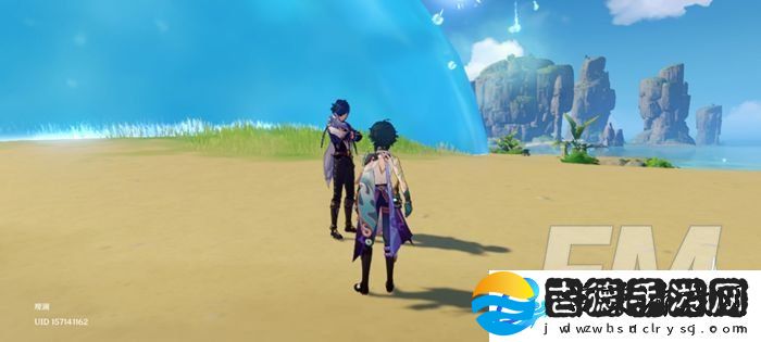 原神海中魔王角色位置信息分享
