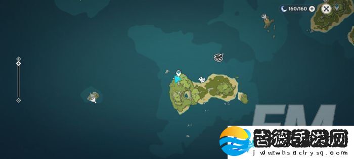 原神海中魔王角色位置信息分享