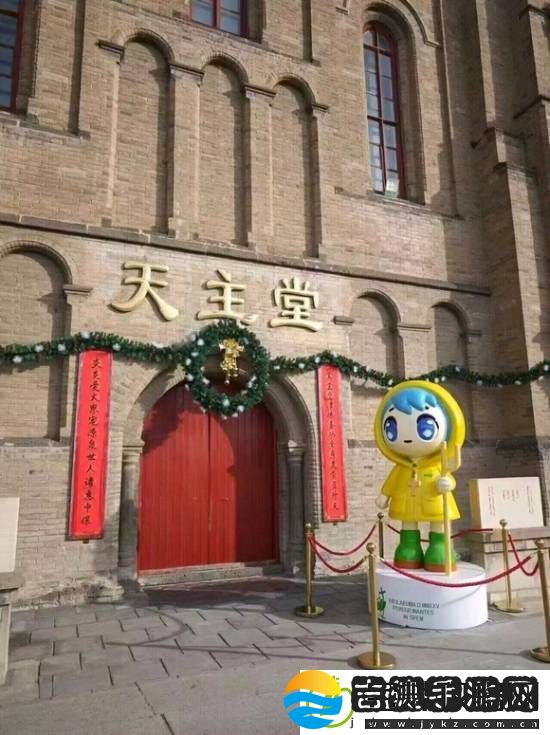 梵蒂冈吉祥物亮相国内教堂