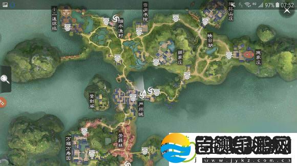 楚留香手游2月24日打坐地点详解