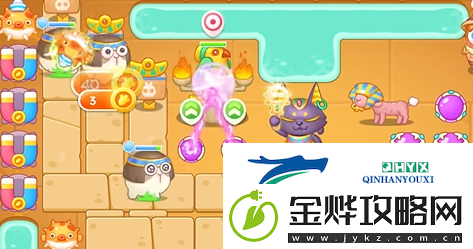 保卫萝卜4法老归来第24关怎么过