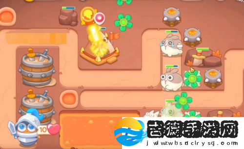 保卫萝卜4饿龙传说第54关怎么过