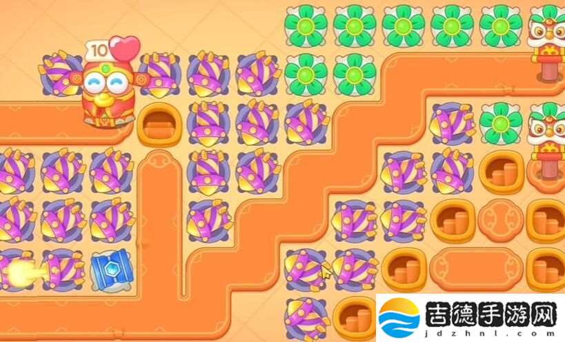 保卫萝卜4新春大集第3关怎么过