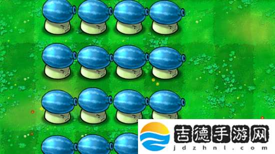 植物大战僵尸杂交版冰瓜大喷菇介绍