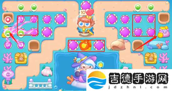 保卫萝卜4嗨钓度假岛第14关通关攻略