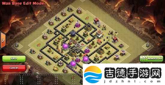 部落冲突8本神阵怎么布局