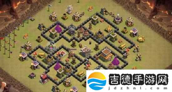 部落冲突8本神阵怎么布局