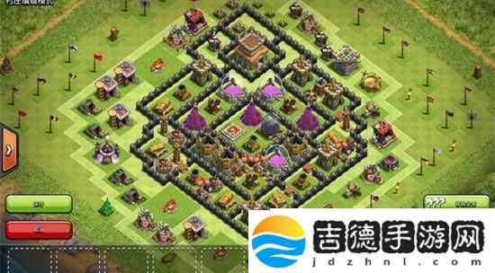 部落冲突8本神阵怎么布局