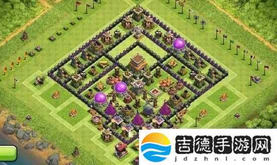 部落冲突8本神阵怎么布局