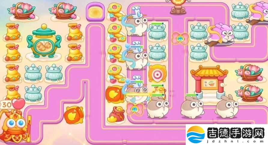 2024保卫萝卜4周赛1.2怎么过