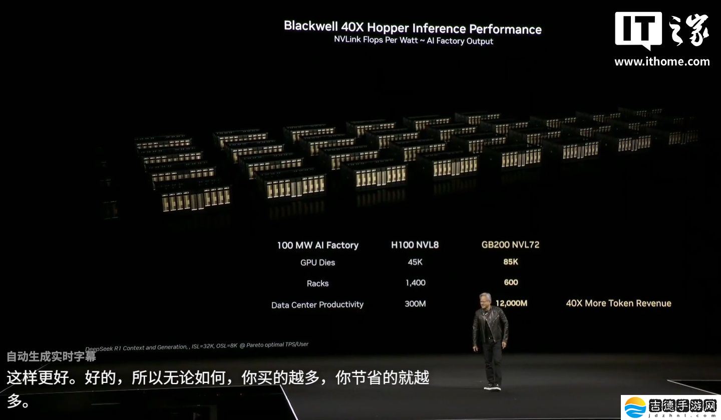 英伟达 Dynamo 发布：号称“AI 工厂的操作系统”，Blackwell 买得越多、省得越多