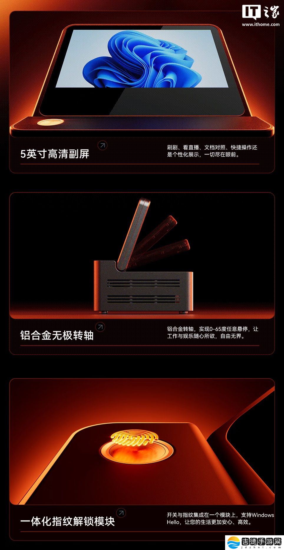 天钡 G-FLIP 370 迷你主机首销：锐龙 AI 9 HX 370 + 5.5 英寸可折叠副屏，4299 元起