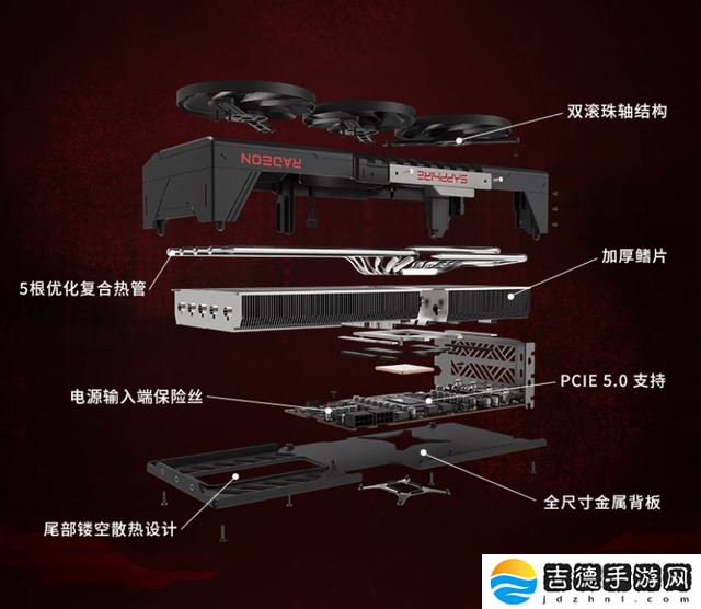 蓝宝石RX 9070 XT 16G脉动显卡，高性能升级新选择！