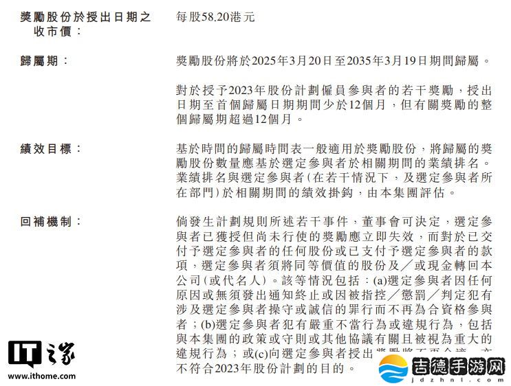 小米豪掷 8344 万股激励员工:覆盖集团 3877 人及合作方,归属期最长十年