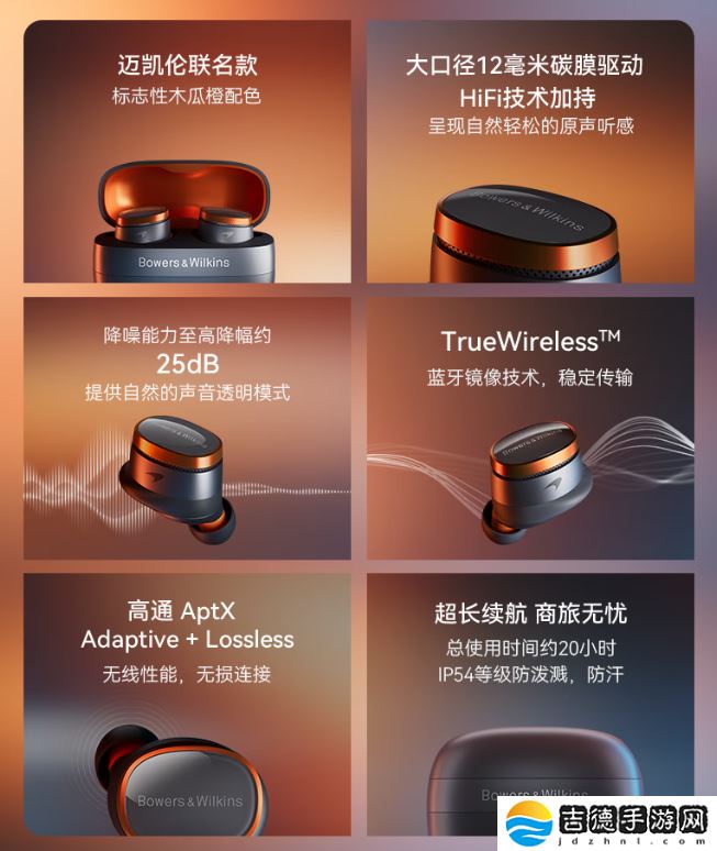 宝华韦健 Pi8 迈凯伦联名耳机上市：标志性木瓜橙配色，3979 元