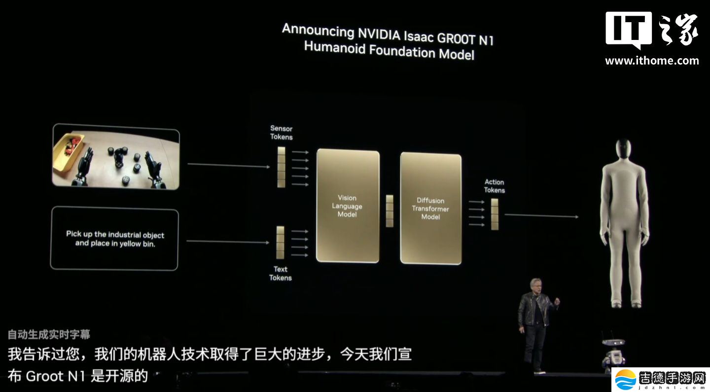 小巧可爱、与黄仁勋互动，英伟达、谷歌 DeepMind、迪士尼合作机器人 Blue 亮相