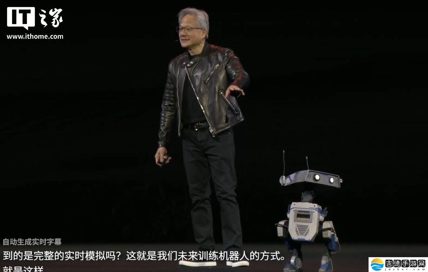 小巧可爱、与黄仁勋互动，英伟达、谷歌 DeepMind、迪士尼合作机器人 Blue 亮相