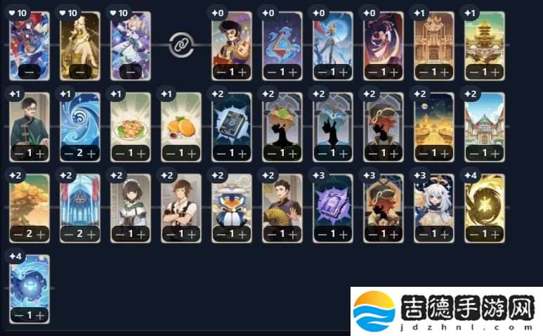 原神七圣召唤莫娜芭芭拉双水控制卡组怎么搭配