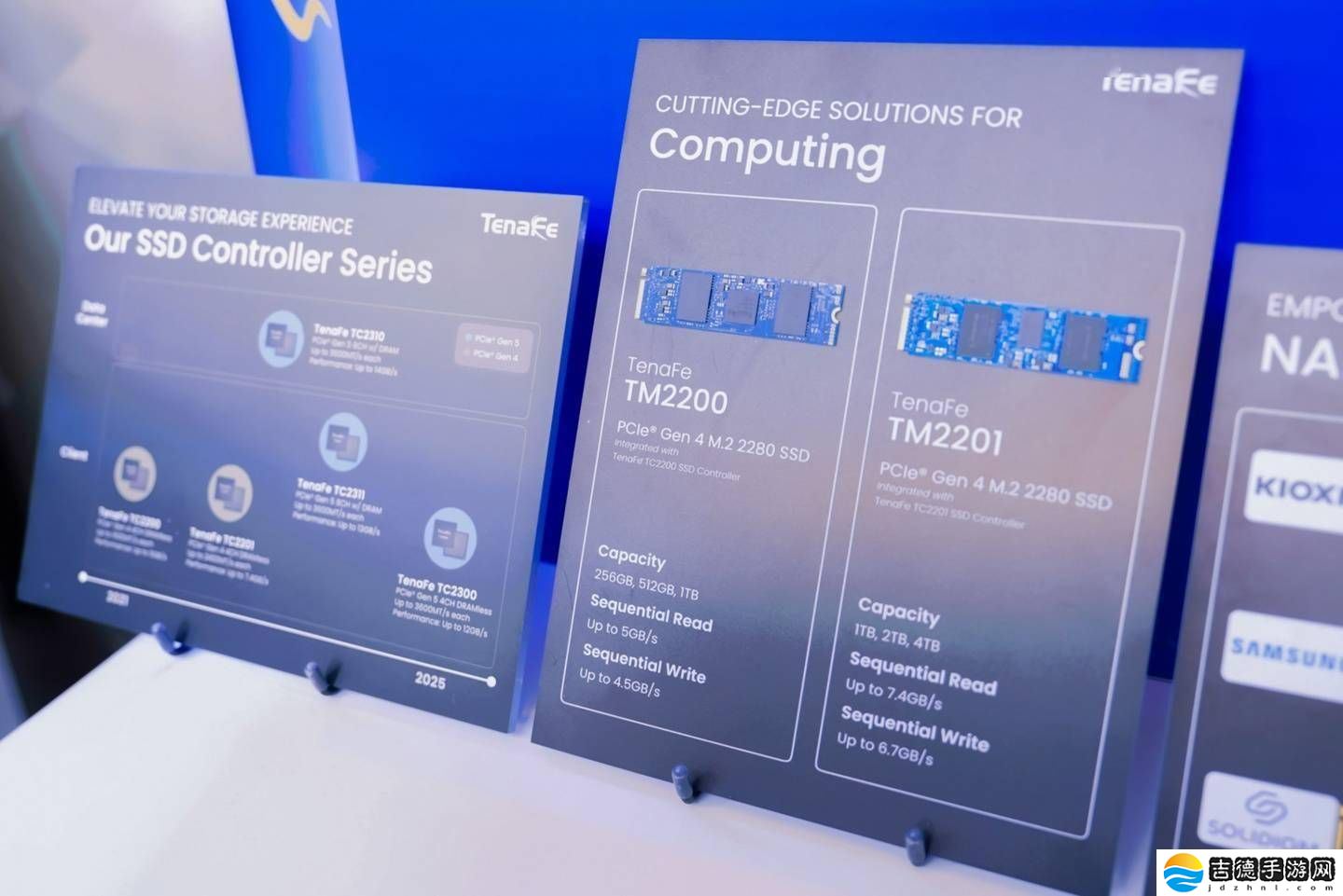 特纳飞TC2300主控亮相：DRAM-less设计，PCIe 5.0固态硬盘顺序读取达12GB/s