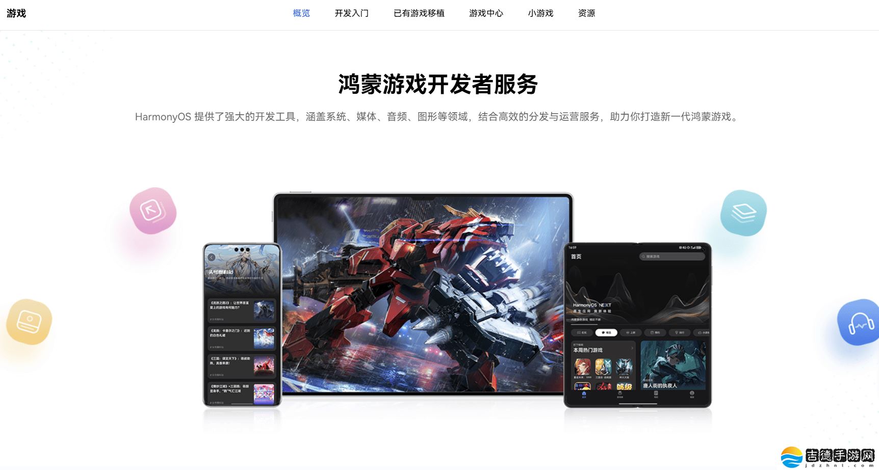 鸿蒙游戏开发者服务全新升级，一站式指引助力游戏全生命周期创作