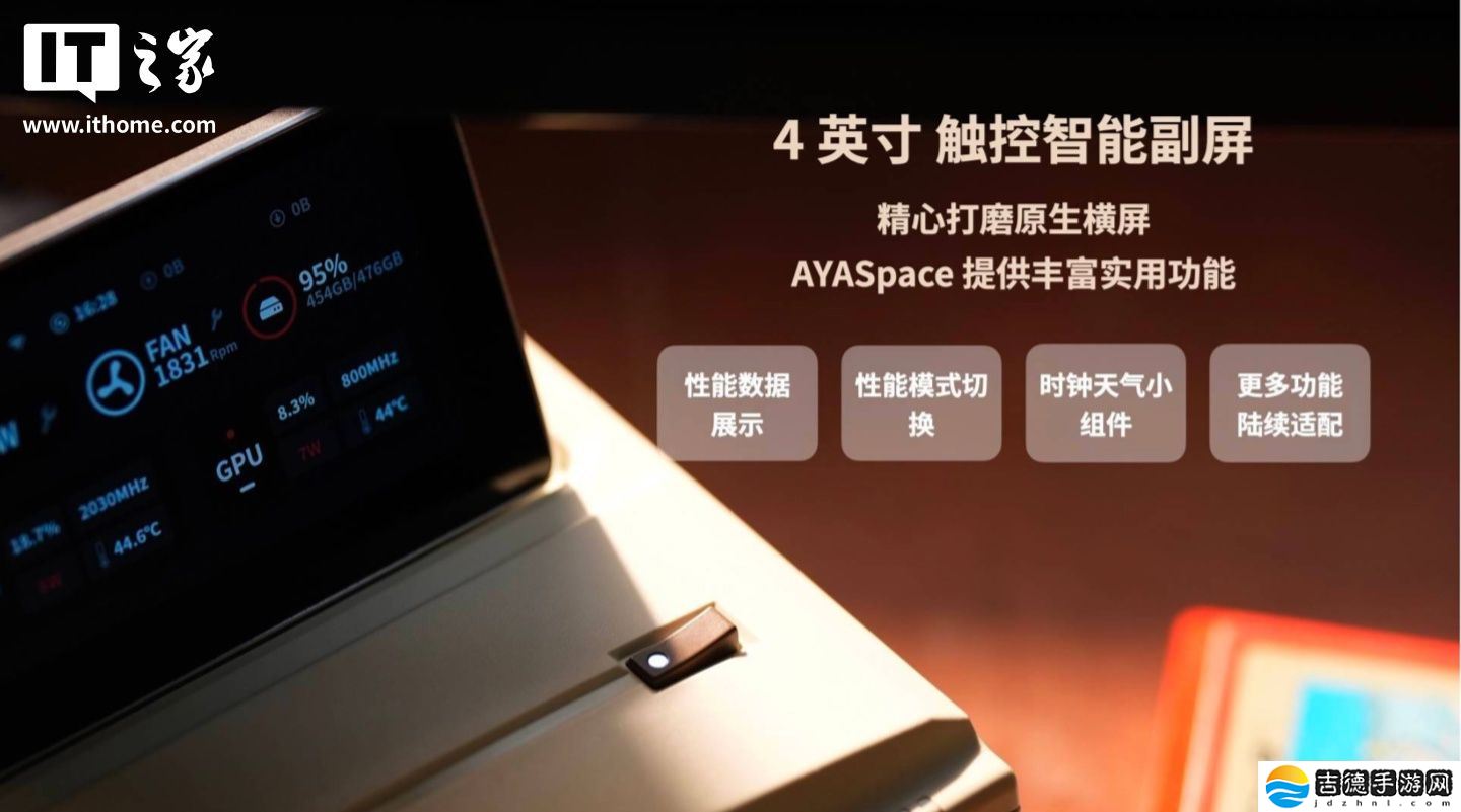 AYANEO Retro Mini PC AM01S 迷你主机规格公布：可选 AI 9 HX 370、搭 4 英寸可调角度触控翻转屏